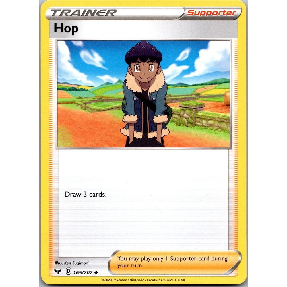 Hop - (Eevee Stamped) Promo Battle Academy 2022 165/202 LP tcga+ Normal